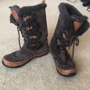 Women’s Brown North face Winter Boots